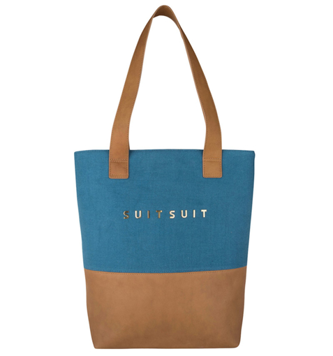 Obrázok z Dámska taška SUITSUIT BS-71080 Seaport Blue - 10 L