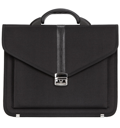 Obrázok z Aktovka REAbags 7173-T - čierna/niklová - 15 l