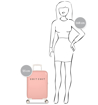 Obrázok z Kabínová batožina SUITSUIT TR-1202/3-S - Báječné päťdesiate roky Papaya Peach - 32 l