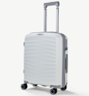 Obrázok z Sada cestovných kufrov ROCK TR-0212/3 PP - biela - 120 l / 74 l / 35 l + 15% EXPANDER