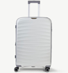Obrázok z Sada cestovných kufrov ROCK TR-0212/3 PP - biela - 120 l / 74 l / 35 l + 15% EXPANDER