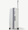 Obrázok z Sada cestovných kufrov ROCK TR-0212/3 PP - biela - 120 l / 74 l / 35 l + 15% EXPANDER