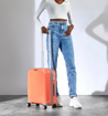 Obrázok z Sada cestovných kufrov ROCK TR-0212/3 PP - oranžová - 120 L / 74 L / 35 L + 15% EXPANDER