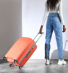 Obrázok z Sada cestovných kufrov ROCK TR-0212/3 PP - oranžová - 120 L / 74 L / 35 L + 15% EXPANDER