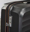Obrázok z Cestovný kufor ROCK TR-0212/3-L PP - drevené uhlie - 120 L + 15% EXPANDER