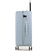 Obrázok z Cestovný kufor ROCK TR-0214/3-M ABS - svetlomodrý - 60 L + 10% EXPANDER