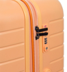 Obrázok z Cestovný kufor ROCK TR-0214/3-M ABS - svetlá broskyňa - 60 L + 10% EXPANDER
