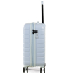 Obrázok z Sada cestovných kufrov ROCK TR-0214/3 ABS - svetlomodrá - 93 L / 60 L + 10% EXPANDER / 42 L + 13% EXPANDER