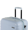 Obrázok z Sada cestovných kufrov ROCK TR-0214/3 ABS - svetlomodrá - 93 L / 60 L + 10% EXPANDER / 42 L + 13% EXPANDER