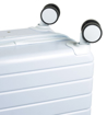 Obrázok z Sada cestovných kufrov ROCK TR-0214/3 ABS - svetlomodrá - 93 L / 60 L + 10% EXPANDER / 42 L + 13% EXPANDER