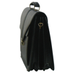 Obrázok z Aktovka REAbags 7173B - čierna/niklová - 15 l