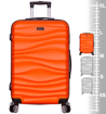 Obrázok z Kufrík METRO LLTC1/3-L ABS - oranžová/sivá - 94 l