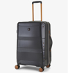 Obrázok z Cestovný kufor ROCK TR-0238/3-M ABS/PC - drevené uhlie - 60 l + 20% EXPANDER