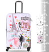Obrázok z Kabinové zavazadlo TUCCI T-0163/3-S Paris Love - 33 L
