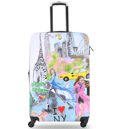 Obrázok z Príručná batožina TUCCI T-0164/3-S New York Love - 33 L
