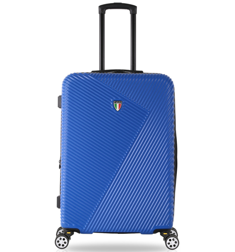 Obrázok z Cestovný kufor TUCCI T-0118/3-M ABS - modrý - 79 L + 35% EXPANDER
