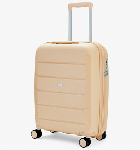 Obrázok z Príručná batožina ROCK TR-0239/3-S PP - béžová - 36 L + 15% EXPANDER