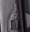 Obrázok z Bezpečnostní TSA kódový zámek na zavazadla ROCK TA-0006 - černá