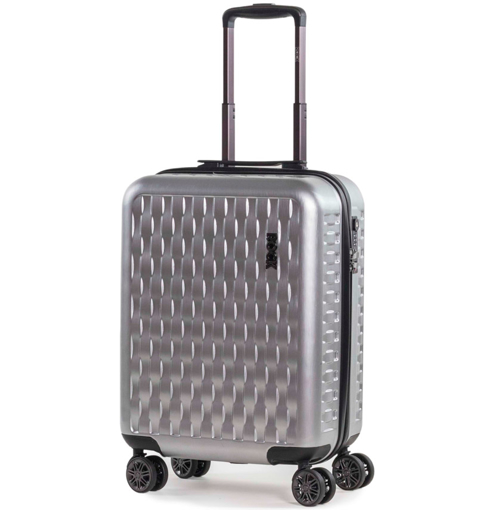 Obrázok z Príručná batožina ROCK TR-0192/3-S ABS/PC - strieborná - 34 l