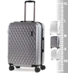 Obrázok z Cestovný kufor ROCK TR-0192/3-M ABS/PC - strieborný - 63 l