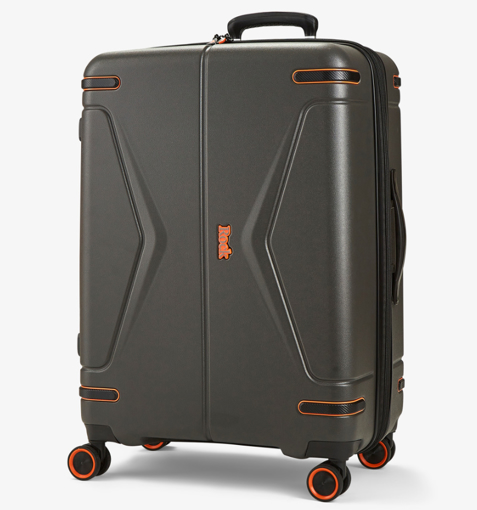 Obrázok z Cestovný kufor ROCK TR-0251/3-M ABS - drevené uhlie - 72 L + 20% EXPANDER