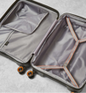 Obrázok z Cestovný kufor ROCK TR-0251/3-M ABS - drevené uhlie - 72 L + 20% EXPANDER