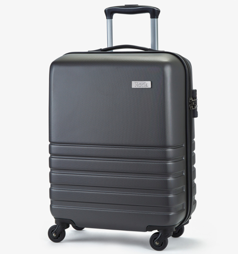 Obrázok z Príručná batožina ROCK TR-0169/3-S ABS - drevené uhlie - 34 l