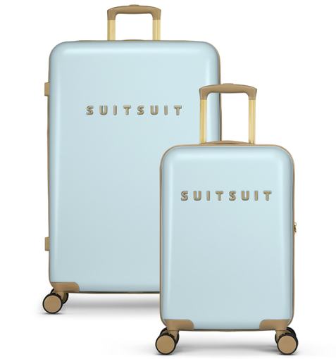 Obrázok z Sada cestovních kufrů SUITSUIT TR-6503/2 Fusion Powder Blue - 91 L / 32 L