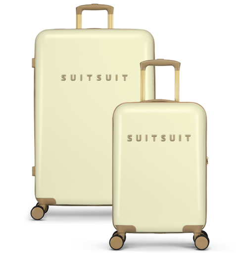 Obrázok z Sada cestovních kufrů SUITSUIT TR-6504/2 Fusion Dusty Yellow - 91 L / 32 L