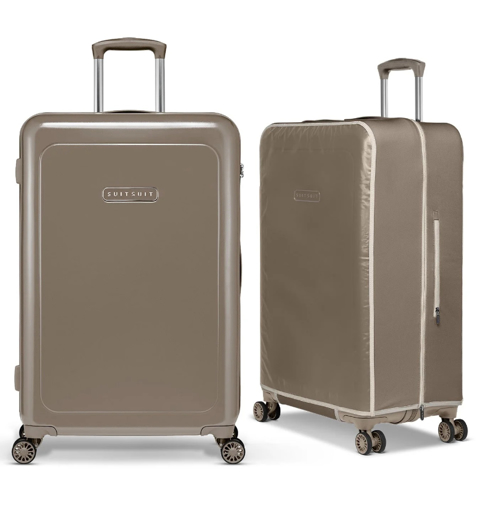 Obrázok z Cestovný set SUITSUIT Blossom Plaza Taupe L - 81 L