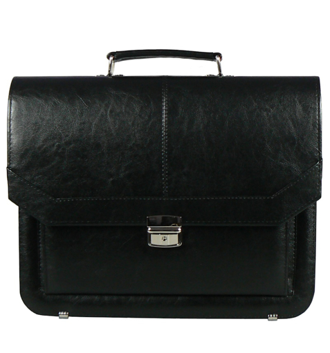 Obrázok z Aktovka REAbags 7253 - čierna/niklová - 15 l