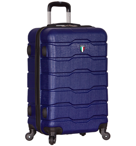 Obrázok z Cestovný kufor TUCCI T-0103/3-L ABS - modrý - 93 l