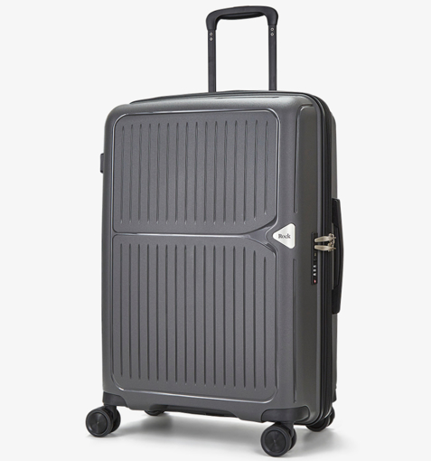 Obrázok z Cestovní kufr ROCK Vancouver M PP - charcoal - 58 L + 18% EXPANDER