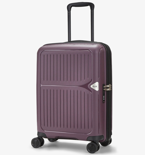Obrázok z Kabinové zavazadlo ROCK Vancouver S PP - fialová - 32 L + 23% EXPANDER