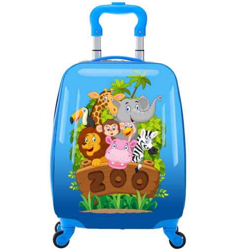 Obrázok z Dětský kufr TUCCI KIDS Zooland T0498 - 25 L