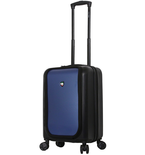 Obrázok z Cestovní kufr MIA TORO M1709/2-S - černá/modrá - 41 L + 25% EXPANDER