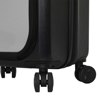 Obrázok z Sada cestovních kufrů MIA TORO M1709/2 - černá/stříbrná - 101 L / 41 L + 25% EXPANDER