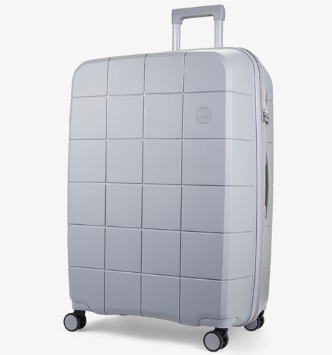 Obrázok z Cestovní kufr ROCK Pixel L PP - šedá - 102 L + 10% EXPANDER