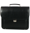 Obrázok z Aktovka REAbags 7416 - černá/nikl - 15 L