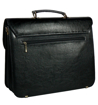 Obrázok z Aktovka REAbags 7416 - černá/nikl - 15 L
