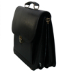 Obrázok z Aktovka REAbags 7416 - černá/nikl - 15 L