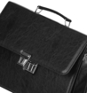 Obrázok z Aktovka REAbags 8002 - černá/nikl - 17 L