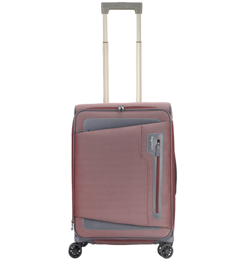 Obrázok z Kabinové zavazadlo HIGHBURY Kepler HBY-0172/3-S - vínová/šedá - 34 L