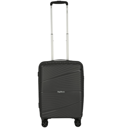 Obrázok z Kabinové zavazadlo HIGHBURY Helios HBY-0175/3-S PP - tmavě šedá - 34 L