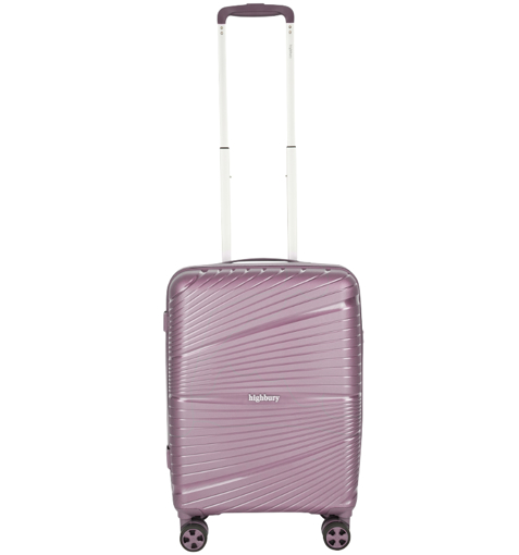 Obrázok z Kabinové zavazadlo HIGHBURY Helios HBY-0175/3-S PP - fialová - 34 L
