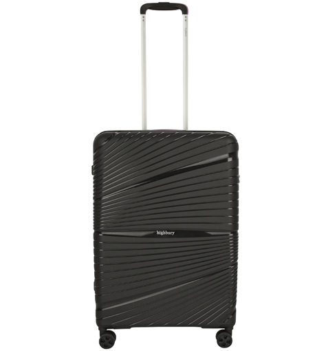 Obrázok z Cestovní kufr HIGHBURY Helios HBY-0175/3-M PP - tmavě šedá - 62 L