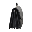 Obrázok z Aktovka REAbags 7614-TR - černá / nikl - 20 L