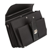 Obrázok z Aktovka REAbags 8001/1-T - černá / nikl - 19 L