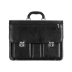 Obrázok z Aktovka REAbags 8001/2-TR - černá / nikl - 19 L