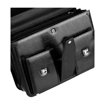 Obrázok z Aktovka REAbags 8001/2-TR - černá / nikl - 19 L